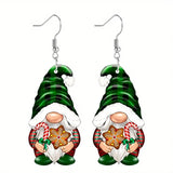 Cifeeo-Christmas Gift idea Christmas Earrings for Women Thanksgiving Halloween Jewelry Gift Holiday Women's Acrylic Drop and Dangle Earrings