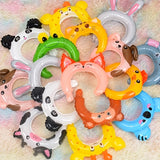 Cifeeo-20Pcs Cute Headband Balloon for Birthday Party Decoration Rabbit Bear Cartoon Animal Balloon Pink Children's Toys Baby Shower