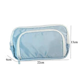 Cifeeo-Back To School Gifts Double Layers Pencil Case Kawaii Stationery Pencilcase Kalemlik Large Capacity Pen Case Estuches School Supplies Pencils Case