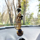 Cifeeo-Witch Ball Protection Good luck Keychain,Car Charm,Mirror Car Charm