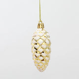 Cifeeo-5Pcs Christmas Painted Pine Cone Balls Hanging Pendants Merry Christmas Tree Decoration for Home Xmas Ornament Gift Navidad 2024