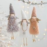 Cifeeo-Angel Doll Christmas Ornaments Merry Christmas Decorations for Home Garland Christmas Tree Decor Navidad Xmas 2024 New Year 2024