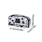 Cifeeo-Back To School Gifts Double Layers Cat Pencil Case School Supplies Pencil Pouch Large Capacity Cute Stationery Estuche Escolar Pencil Case Girls