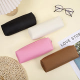 Cifeeo-Back To School Gifts Simple Pencil Case Estuches Escolares Pencilcase School Supplies Solid Color Double Zipper Trousses Scolaires Pencil Pouch