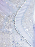 Cifeeo-back to school outfits nye outfits Valentine's Day outfits Pretty Mermaid Sweetheart Sequin Long Prom Dress Evening Dress Formal Dress CIF2131