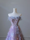 Cifeeo-back to school outfits nye outfits Valentine's Day outfits Pretty A line Sweetheart Tulle Long Prom Dresses Evening Gowns CIF2331