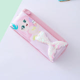 Cifeeo-Back To School Gifts Mermaid Pencil Case Estuche Escolar Pencilcase School Supplies Sequins Pencil Pouch Kawaii Stationery Pencil Cases For Girls