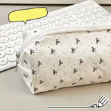 Cifeeo-Back To School Gifts Black Ribbon Pencil Case School Supplies Pencil Pouch Large Capacity Pencilcase Estuche Escolar Stationery Pencil Case Girls