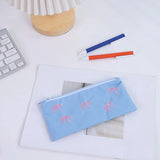 Cifeeo-Back To School Gifts Pink Bow Pencil Case Cute Stationery Pencil Case Girls School Supplies Trousse Back To School Estuches Escolares Pencil Pouc