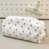 Cifeeo-Back To School Gifts Black Ribbon Pencil Case School Supplies Pencil Pouch Large Capacity Pencilcase Estuche Escolar Stationery Pencil Case Girls