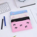 Cifeeo-Back To School Gifts Pink Bow Pencil Case Cute Stationery Pencil Case Girls School Supplies Trousse Back To School Estuches Escolares Pencil Pouc