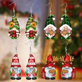 Cifeeo-Christmas Gift idea Christmas Earrings for Women Thanksgiving Halloween Jewelry Gift Holiday Women's Acrylic Drop and Dangle Earrings