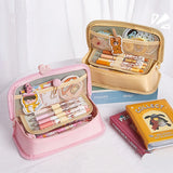 Cifeeo-Back To School Gifts Large Capacity Pencil Case School Supplies Pen Case Trousse Scolaire Kalemlik Estuche Escolar Kawaii Stationery Pencil Box