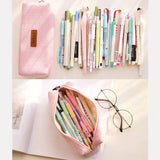 Cifeeo-Back To School Gifts Pencil Case School Supplies Large Capacity Pencil Pouch Estuches Basic Pen Case Trousse Scolaire Kawaii Stationery Pencilcase