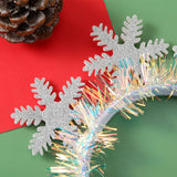 Cifeeo-Christmas Headband with LED Lights Snowflake Xmas Tree Hair Band 2024 Christmas Decorations for Home Girls Women New Year Gifts