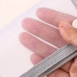 Cifeeo-Back To School Gifts Mesh Pencil Case Transparent Pencil Case Girls Cute Stationery Trousse Large Capacity Pen Holder School Supplies Pencil Pouch