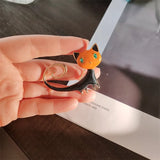 Cifeeo-Halloween Jewelry Lovely Cartoon Black Cat Brooches For Women Men Unisex Cute Animal Kitten Pumpkin Witch Zircon Brooch Pins Halloween Jewelry