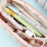 Cifeeo-Back To School Gifts Plush Pencil Case Kawaii Stationery Pen Case Trousse Scolaire Winter Pencilcase Estuche Escolar School Supplies Pencil Pouch