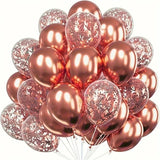 Cifeeo-30pcs Confetti Latex Balloons For Birthday Party Decoration Wedding Decor Baby Shower Globos