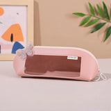 Cifeeo-Back To School Gifts Butterfly Pencil Case Girls School Supplies Pencil Case Transparent Large Capacity Estuche Escolar Cute Stationery Pencil Pouch