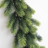 60cm Artificial PE Pine Branches Garland Indoor Home Garden Simulation Pine Rattan Green Fireplaces Holiday Party Decorations