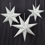 Cifeeo-Hollow Star Hanging Pendant Eid Mubarak Ramadan Kareem Decoration Lantern 2024 Islamic Muslim Party Supplies Christmas Birthday