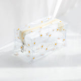 Cifeeo-Back To School Gifts Butterfly Transparent Pencil Case Stationery Trousse Large Capacity Pen Case Make Up Bag Estuche School Supplies Pencil Pouch