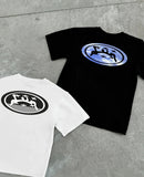 Cifeeo-High Street Letter Print Cross Graphic Hip Hop T Shirts Gothic Oversized Summer Streetwear Tops Couple Y2k T-shirt Women Clothes