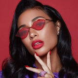 Cifeeo-Cool Sunglasses Sexy Red Lips Sunglasses 2024 Hippie Vintage sun galsses for Women Festival Rave Party Sun Glasses Ladies Eyeglasses