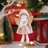 2024 New Year Gift Cute Christmas Angel Doll Xmas Tree Ornament Noel Deco Christmas Decoration for Home Natal Navidad 2024 Decor