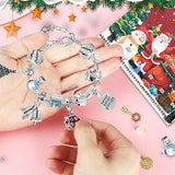 Cifeeo-Christmas Gift idea Christmas Charm Bracelet for Kids,Jewelry Blind Box Handmade DIY 24 Grid Educational Puzzle Toys Exquisite Gift Box Set