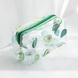 Cifeeo-Back To School Gifts Butterfly Transparent Pencil Case Stationery Trousse Large Capacity Pen Case Make Up Bag Estuche School Supplies Pencil Pouch