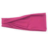 Cifeeo Back to school Women Headband Solid Color Twist Cotton Wide Turban Twisted Knotted Headwrap Girls Hairband Fashion Hair Accessories Scrunchies