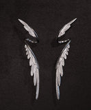 CIFEEO- Stylish Silk Sterling Silver Wing Drop Earrings GH1035