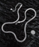 CIFEEO- Unique Silk Sterling Silver Pendant Necklace GH1040