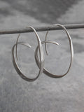 CIFEEO- Fashion Golden Silver Spiral Exaggerated Circle Earrings AH206
