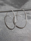 CIFEEO- Fashion Golden Silver Spiral Exaggerated Circle Earrings AH206