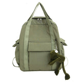 Cifeeo-back to school gifts Luxury School Backpack Women Cute Frog Backpack Waterproof Bagpack School Bags Teenage Girls Nylon Travel Bag Mochila Feminina