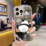 Cifeeo-gifts Cute Panda Mirror Phone Case