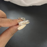 Cifeeo-Vintage Jewelry Y2K Style Korea Colorful Stone Oil Drip Rhinestone Trendy Geometry Rings For Women Heart Star Girls Y2k Jewelry Gifts