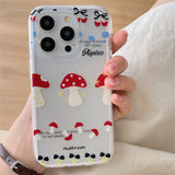 Cifeeo-gifts Cute Mushroom Pendant Phone Case