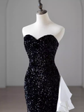 Cifeeo-Christmas Thanksgiving Gift New Year's Eve Dress Black evening gown sequined mermaid dress Christmas Thanksgiving Gift New Year's Eve Dress1476-back to school dress nye outfits 2025