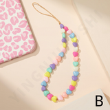 Cifeeo-gifts Rainbow Beaded Phone Charm