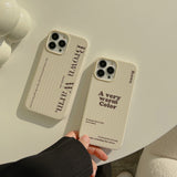 Cifeeo-gifts English Alphabet Phone Case