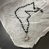 Cifeeo-Vintage Jewelry Y2K Style Vintage Fashion Leather rope Star Pendant Necklace For Women Men Antique Silver Color Jewelry Accessories Y2k Aesthetic