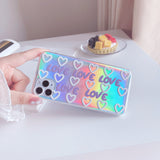 Cifeeo-gifts Ins Purple Love Phone Case