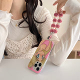 Cifeeo-gifts Cute Golden Glitter Girl Phone Case
