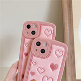 Cifeeo-gifts Girly Pink Heart Phone Case