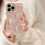 Cifeeo-gifts Pink Love Bow Phone Case