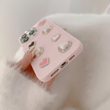 Cifeeo-gifts Sweet Love Pearls Phone Case
